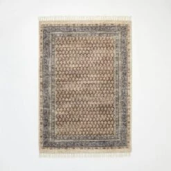 Persian Printed Paisley Style Rug Navy - Threshold™ Designed With Studio McGee™ -Decor House GUEST f50d2252 b055 4817 8bb4 936b6ad8654e