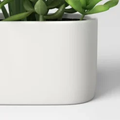 Artificial Succulents In Long Pot White - Threshold™ 7 Artificial Succulents In Long Pot White - Threshold™ -Decor House GUEST f79b6fcf 8ef8 4625 9b16 aae3d7b9b7ca