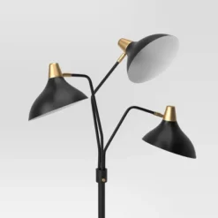 3-Head Floor Lamp Black - Threshold™ -Decor House GUEST fabd57e4 6304 4443 8548 528299be427a