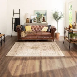 Vintage Distressed Rug - Threshold™ -Decor House GUEST fc44c50e 45b8 4d1b 96e1 99f419dfff2f