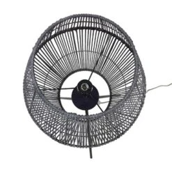 Diamond Tripod Floor Lamp Black With Rattan Shade (Includes LED Light Bulb) - Threshold™: Nautical Standing Illumination 14 Diamond Tripod Floor Lamp Black With Rattan Shade (Includes LED Light Bulb) - Threshold™: Nautical Standing Illumination -Decor House GUEST fdd99da4 1eb6 4ca9 8363 f65a40cfc09f