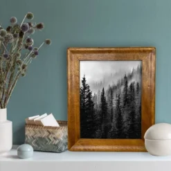 8" X 10" Rounded Corner Frame Golden Walnut - Threshold™ -Decor House GUEST fdf948d0 d278 4a79 b63a df34cccb97f6