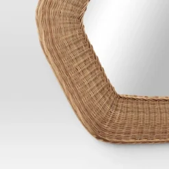 30"x33" Woven Wall Mirror - Threshold™ -Decor House GUEST fecc4ff9 5813 48ed 9578 5d204e5658f5