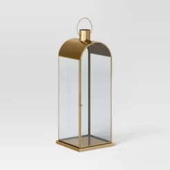Metal Lantern Gold - Threshold™ -Decor House GUEST ffd8ca15 12f3 4b61 bfb7 11cb5dc1399f
